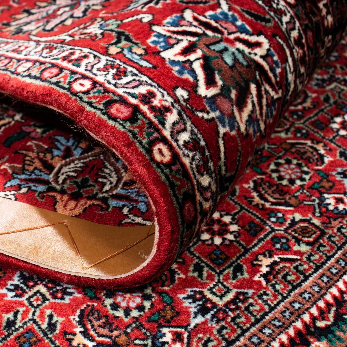 Tappeto Persero - Bidjar - 235 x 170 cm - rosso scuro