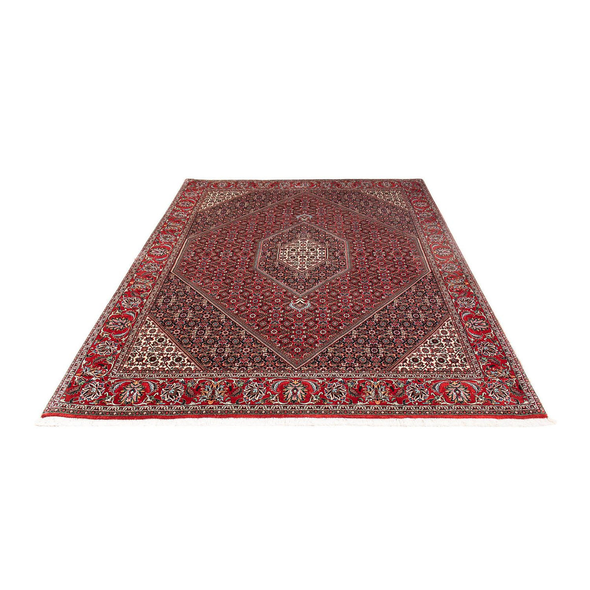Tappeto Persero - Bidjar - 235 x 170 cm - rosso scuro
