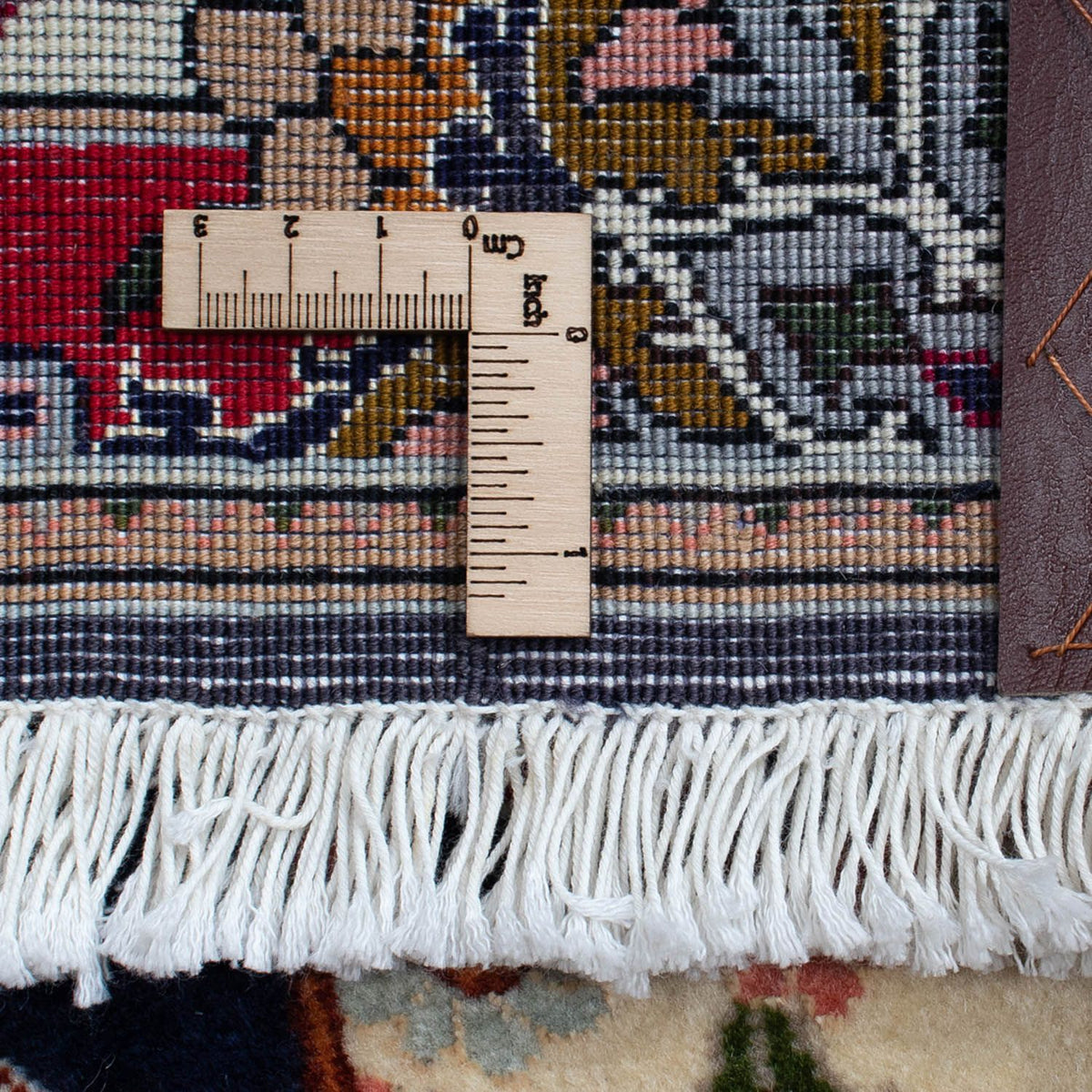 Tappeto Persero - Tabriz - Reale - 93 x 61 cm - blu scuro