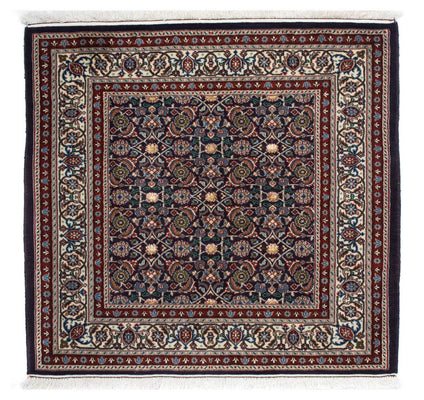 Tappeto Persero - Classico quadrato  - 104 x 103 cm - blu scuro