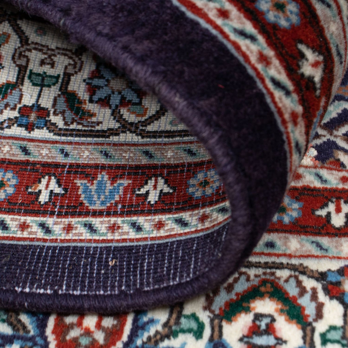 Tappeto Persero - Classico quadrato  - 104 x 103 cm - blu scuro