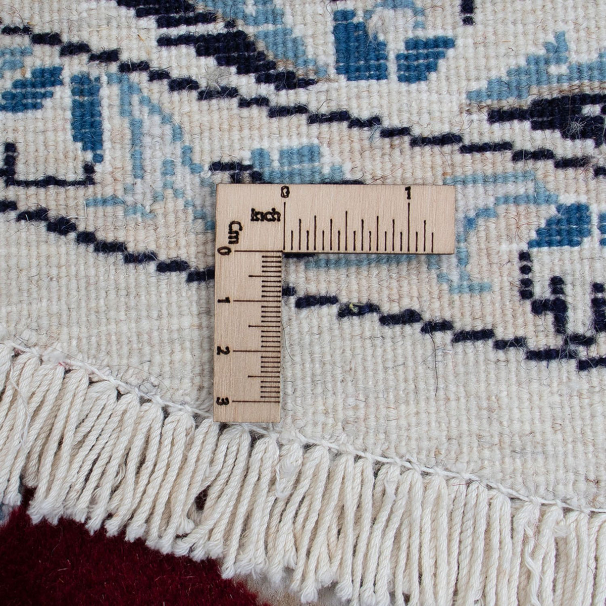 Tappeto Persero - Nain rotondo  - 250 x 250 cm - rosso scuro