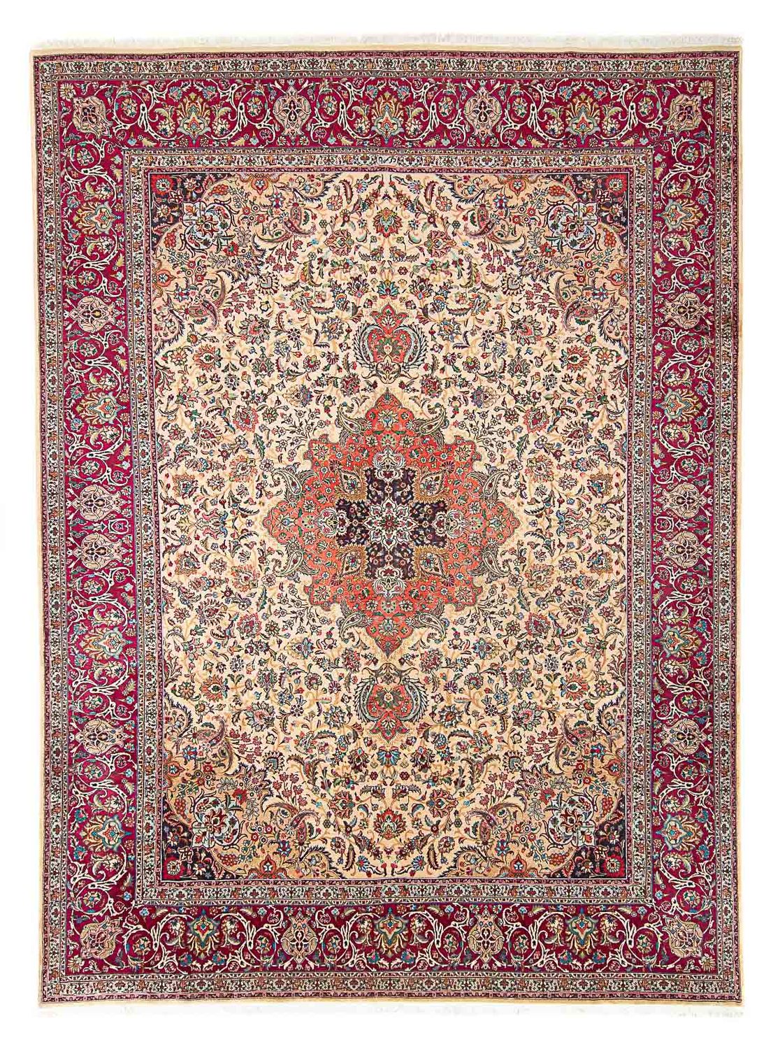 Tappeto Persero - Tabriz - Reale - 395 x 298 cm - beige