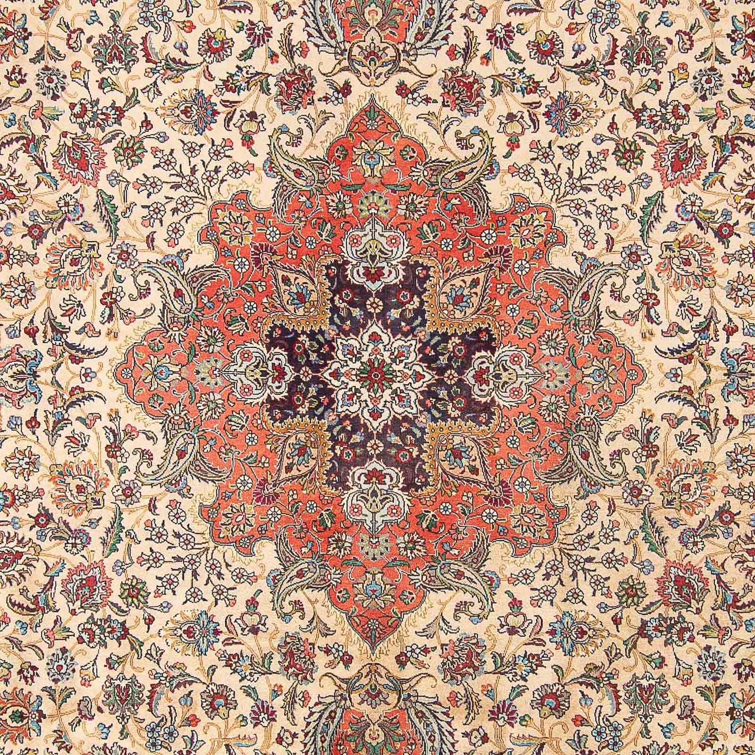 Tappeto Persero - Tabriz - Reale - 395 x 298 cm - beige