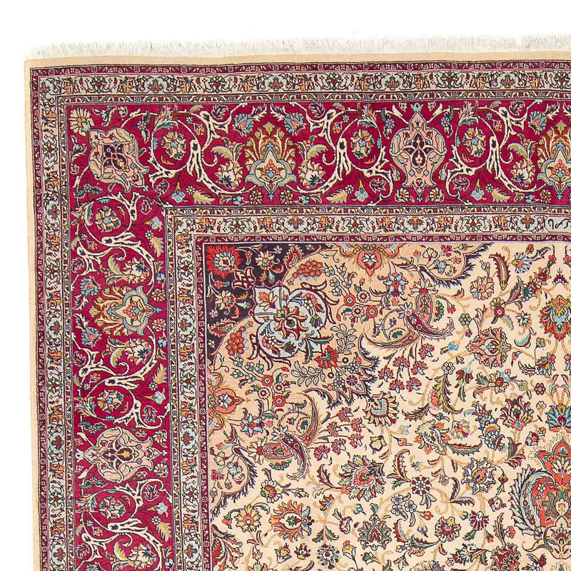 Tappeto Persero - Tabriz - Reale - 395 x 298 cm - beige