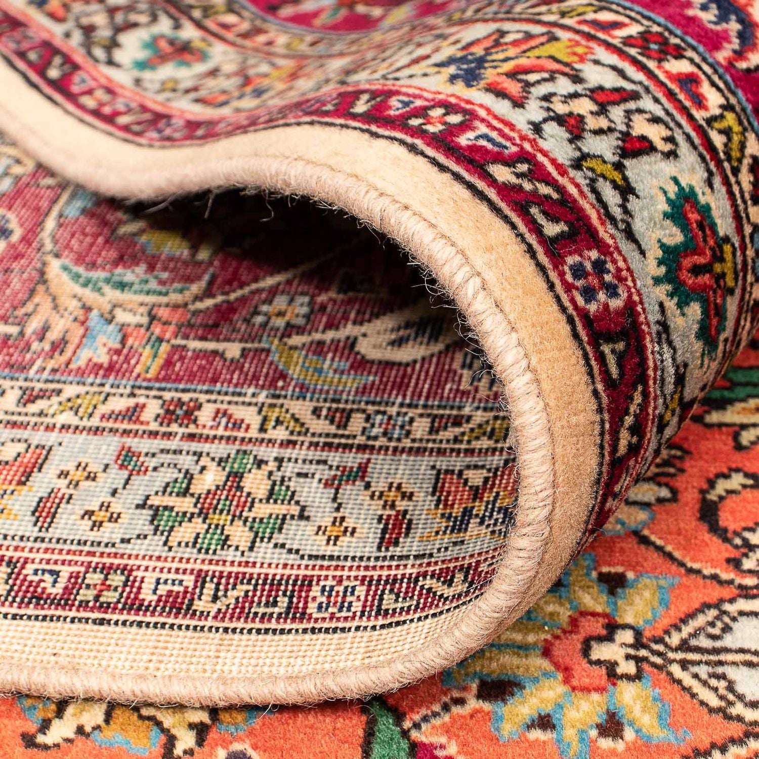Tappeto Persero - Tabriz - Reale - 395 x 298 cm - beige