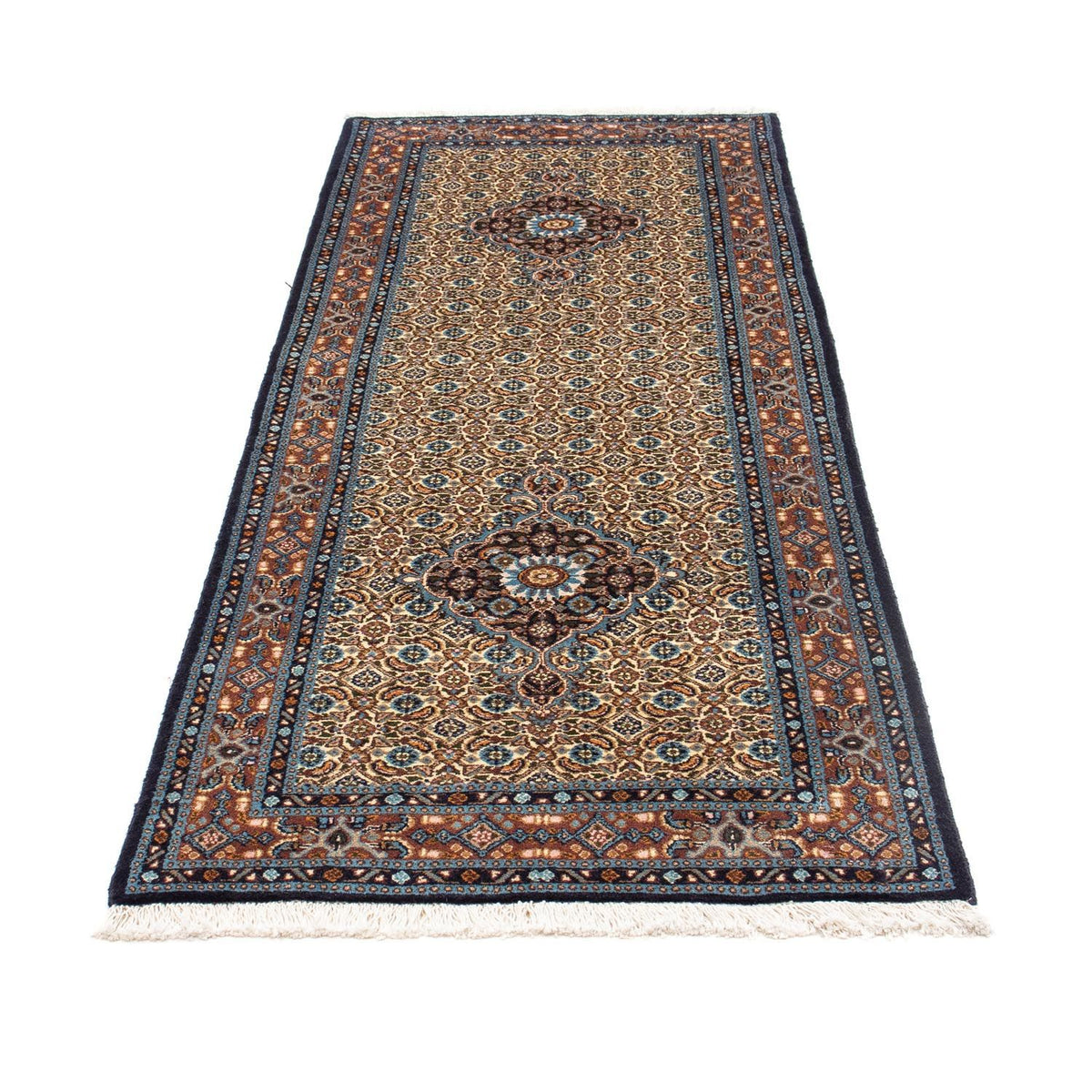 Tappeto corsia Tappeto Persero - Classico - 195 x 77 cm - blu scuro