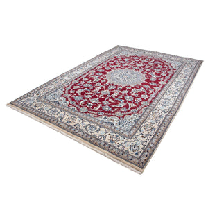 Tappeto Persero - Nain - 296 x 195 cm - rosso scuro