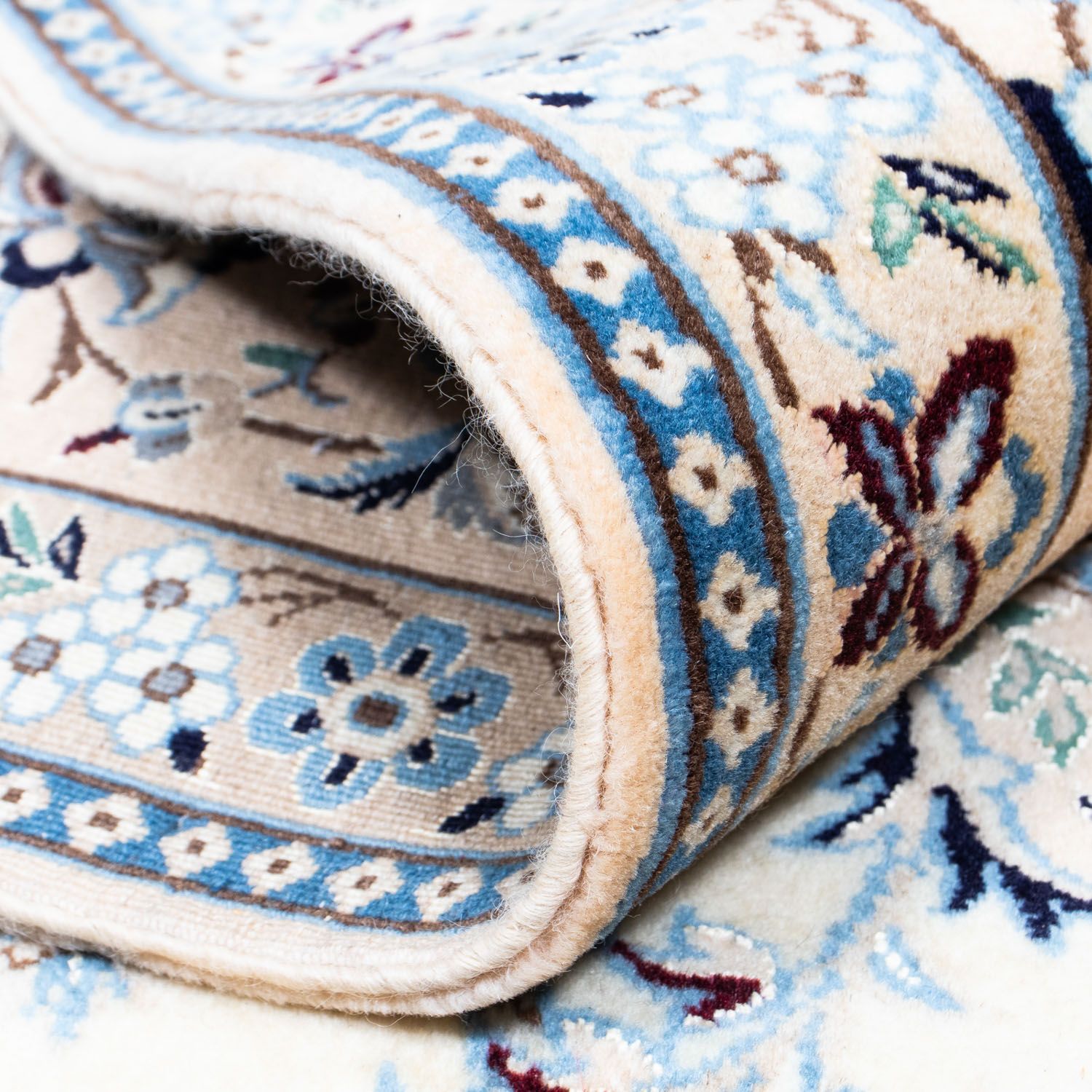 Tappeto Persero - Nain - Reale - 294 x 198 cm - beige