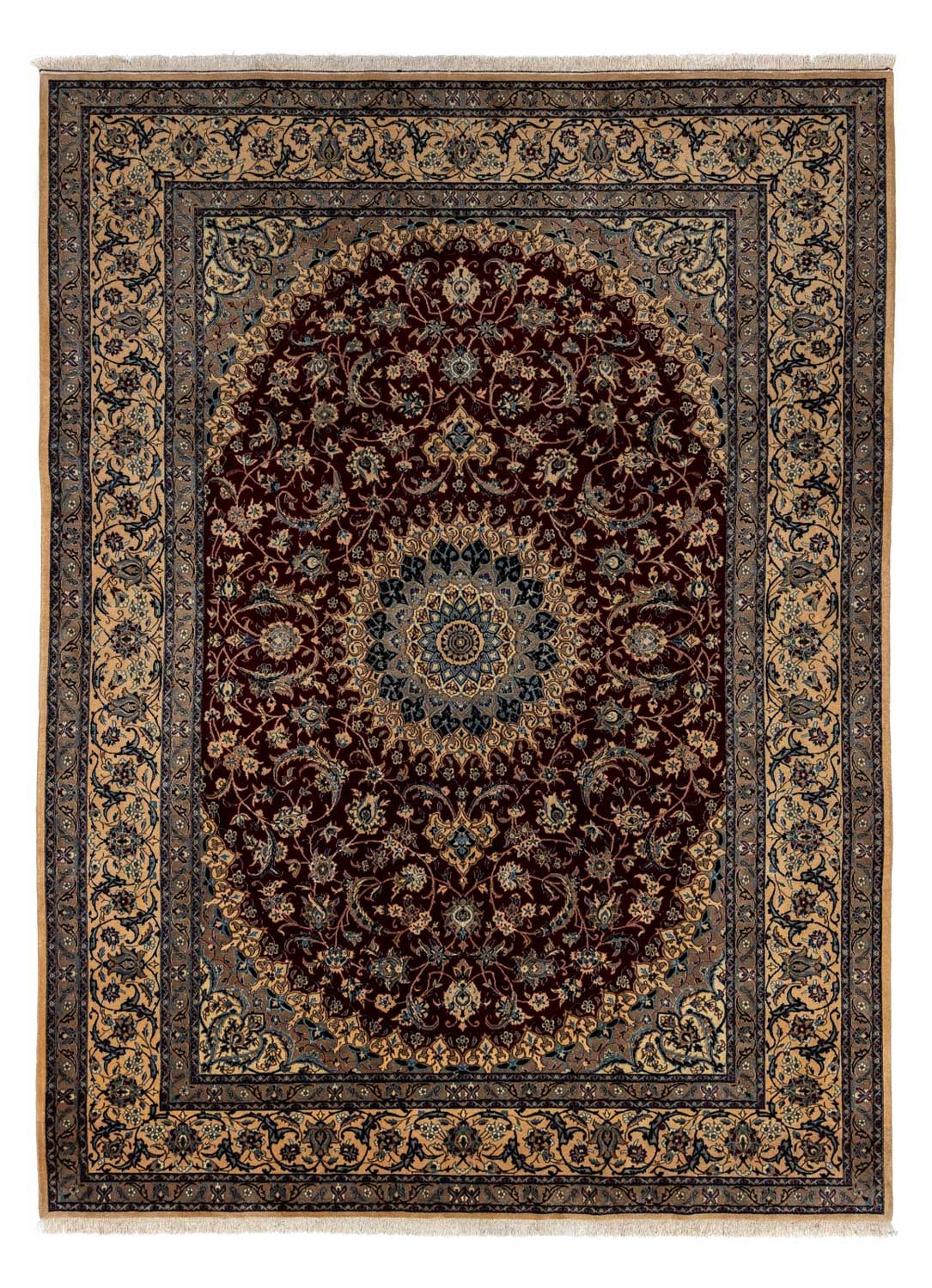 Tappeto Persero - Nain - Reale - 344 x 248 cm - nero