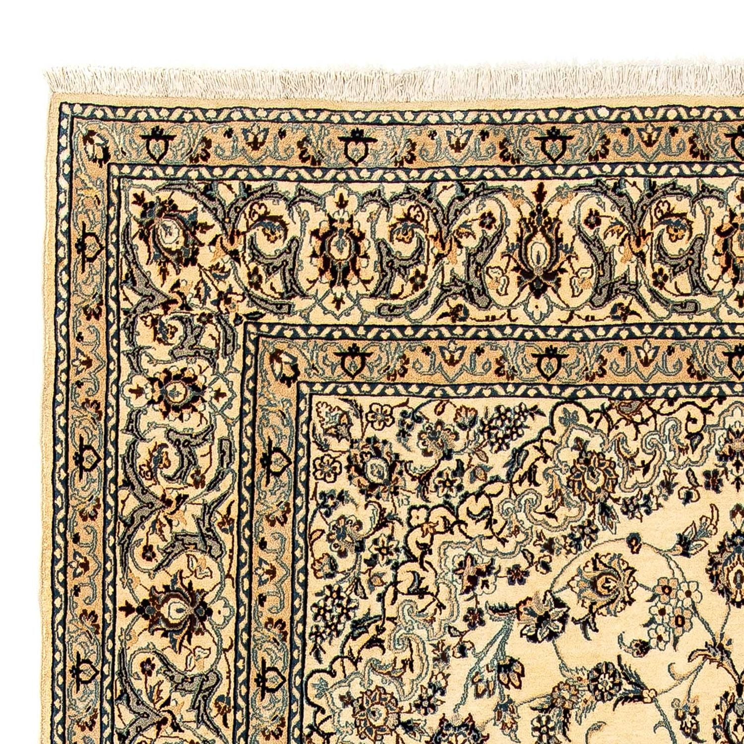 Tappeto Persero - Nain - Reale - 283 x 175 cm - beige