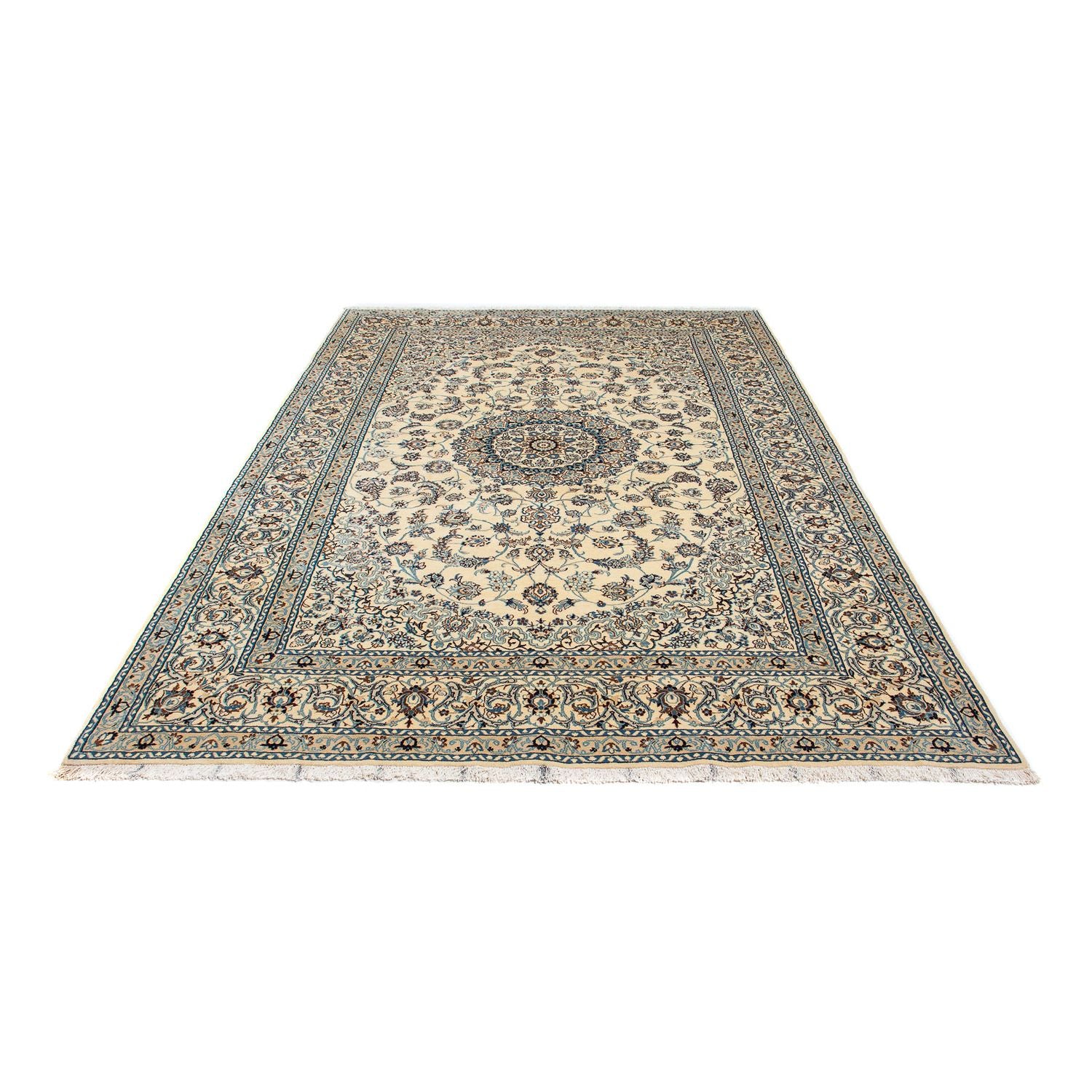 Tappeto Persero - Nain - Reale - 283 x 175 cm - beige