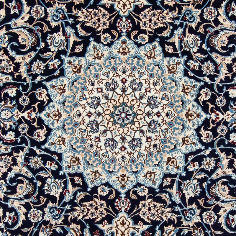 Tappeto Persero - Nain - Reale - 291 x 200 cm - blu scuro