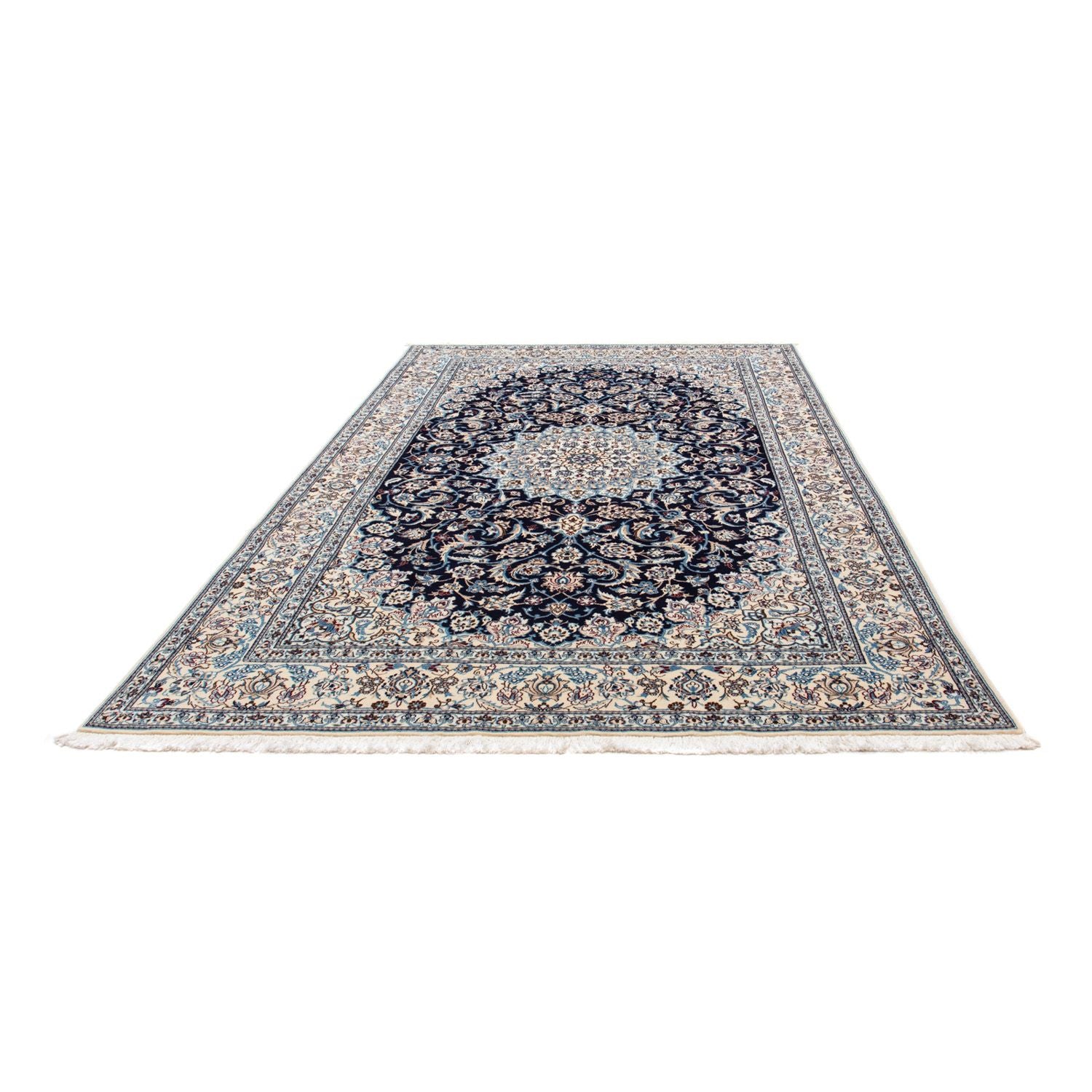 Tappeto Persero - Nain - Reale - 291 x 200 cm - blu scuro