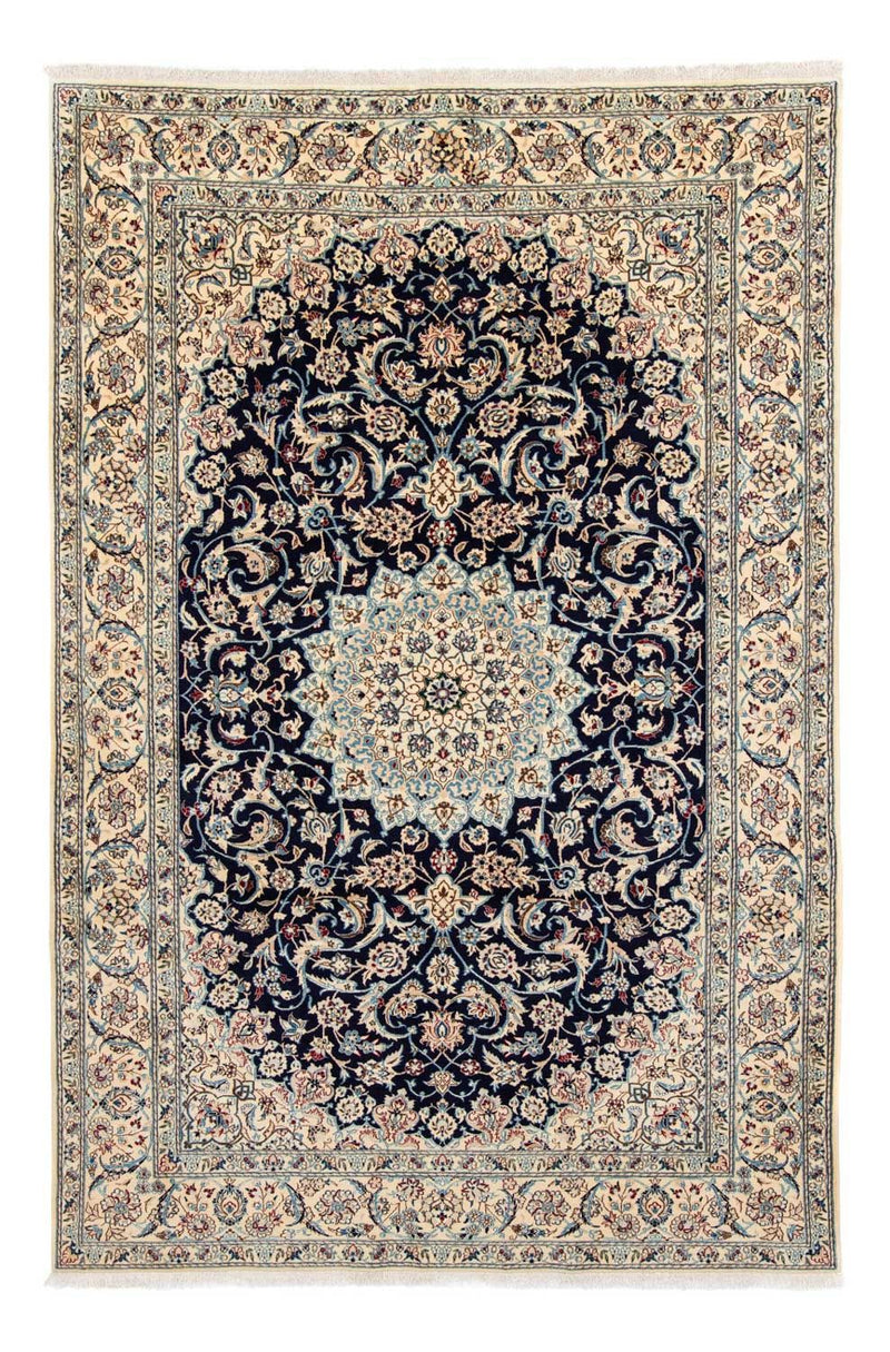 Tappeto Persero - Nain - Reale - 298 x 200 cm - blu scuro