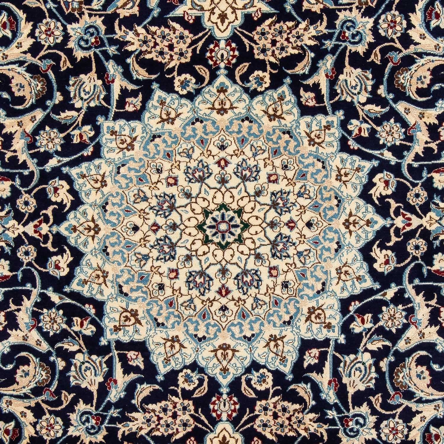 Tappeto Persero - Nain - Reale - 298 x 200 cm - blu scuro