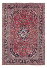 Tappeto Persero - Keshan - 338 x 230 cm - rosso chiaro