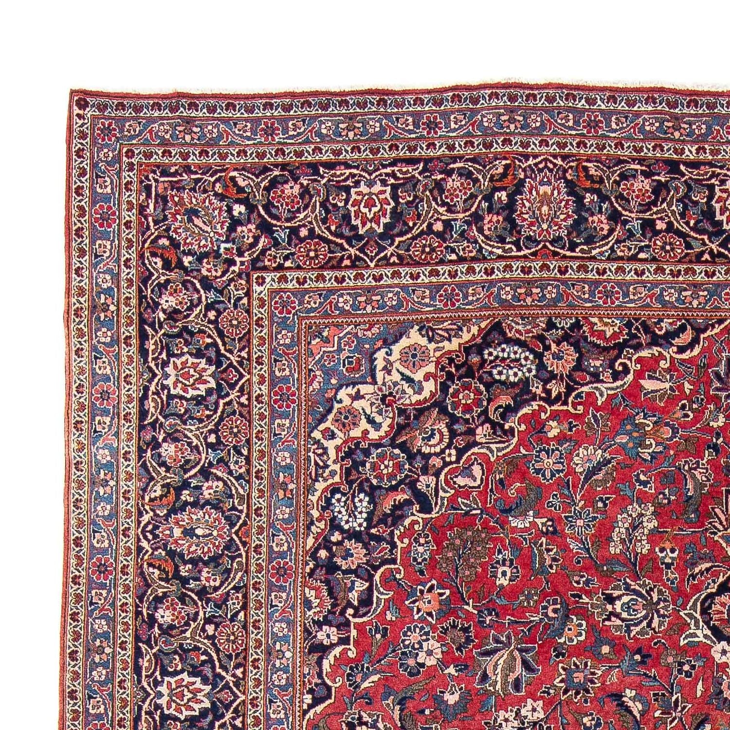 Tappeto Persero - Keshan - 338 x 230 cm - rosso chiaro