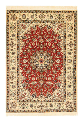 Tappeto Persero - Isfahan - Premio - 164 x 112 cm - rosso