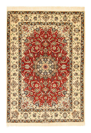 Tappeto Persero - Isfahan - Premio - 164 x 112 cm - rosso