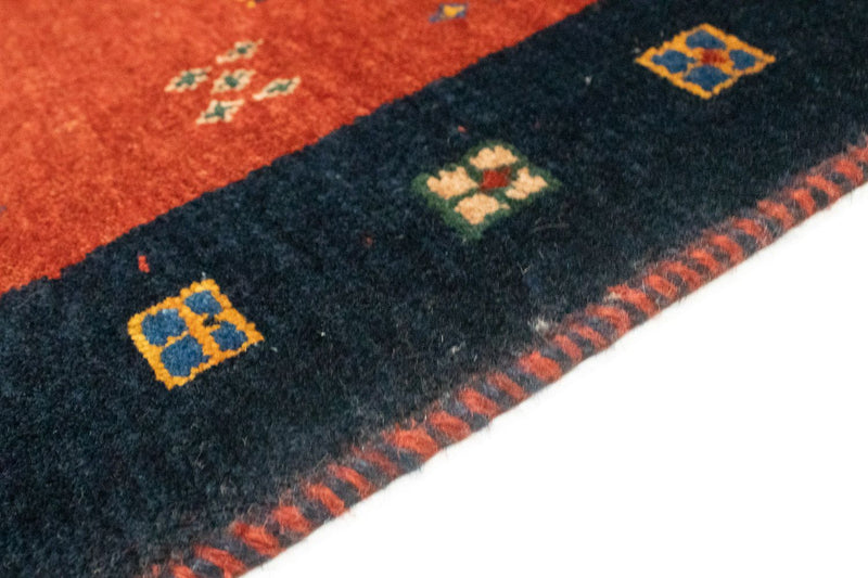 Tappeto corsia Tappeto Gabbeh - Loribaft Persero - 190 x 85 cm - rosso