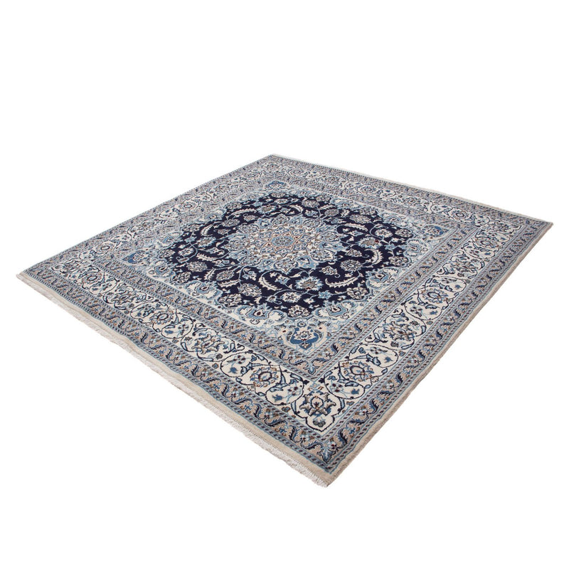 Tappeto Persero - Nain quadrato  - 196 x 195 cm - blu scuro