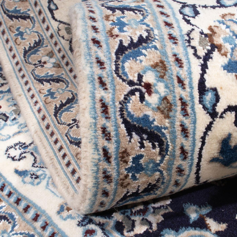 Tappeto Persero - Nain quadrato  - 196 x 195 cm - blu scuro