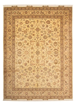 Tappeto Persero - Tabriz - Reale - 393 x 298 cm - marrone chiaro