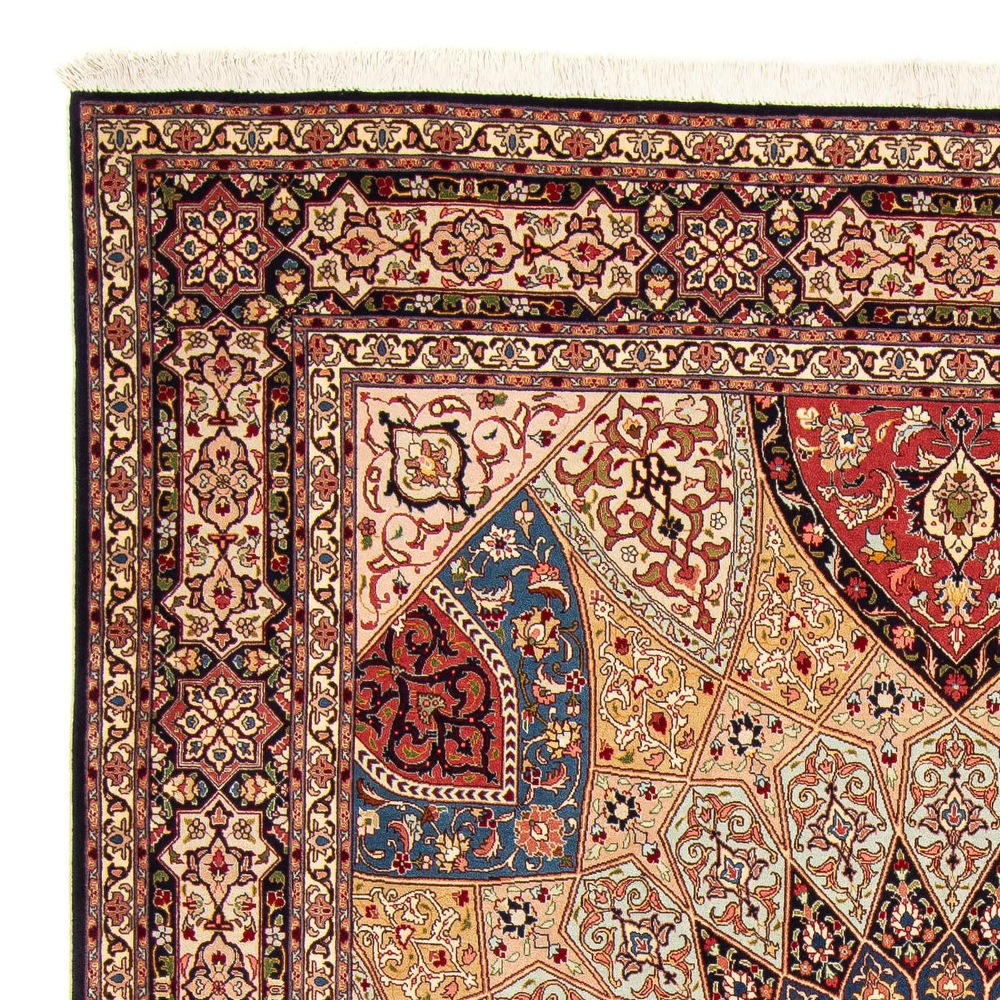 Tabriz - 50 Raj Tappeto 251x203cm - Tappeto persiano
