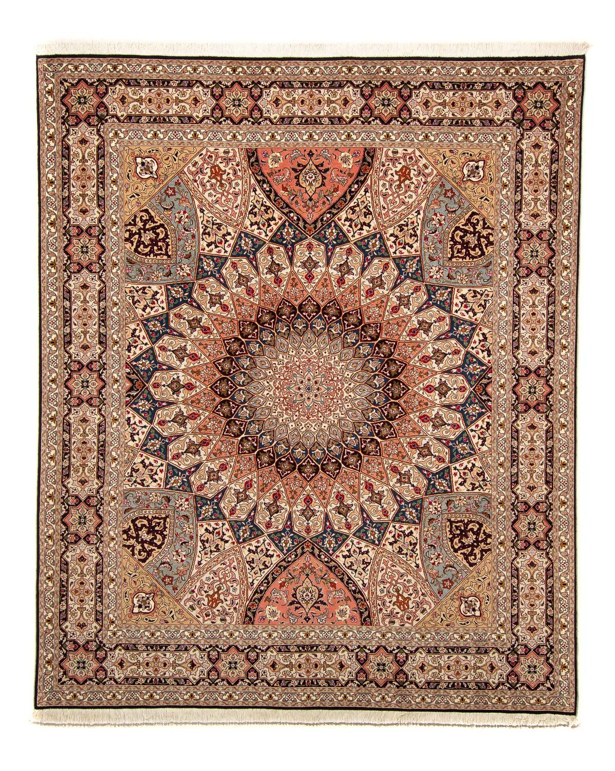 Tappeto Persero - Tabriz - Reale - 242 x 202 cm - multicolore