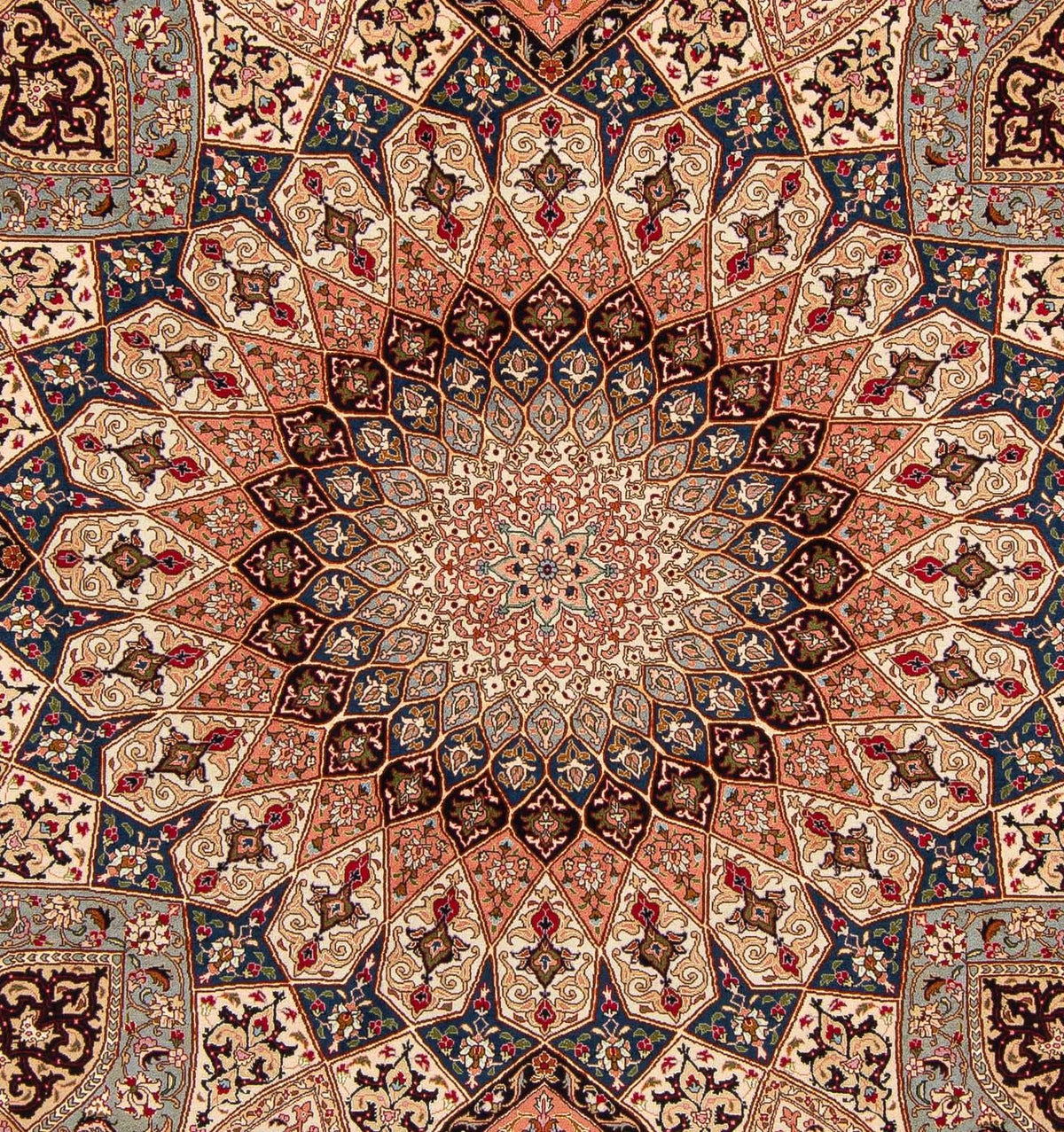Tappeto Persero - Tabriz - Reale - 242 x 202 cm - multicolore