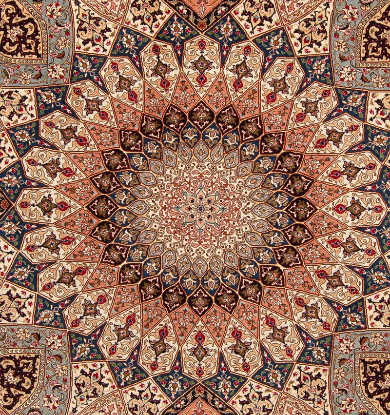 Tappeto Persero - Tabriz - Reale - 242 x 202 cm - multicolore