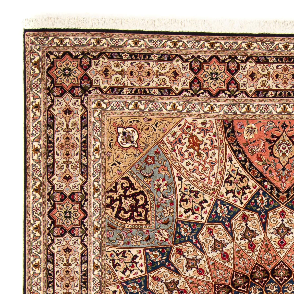 Tabriz - 50 Raj Tappeto 202x242cm - Tappeto persiano