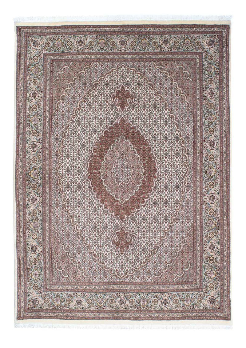 Tappeto Persero - Tabriz - Reale - 210 x 150 cm - marrone chiaro