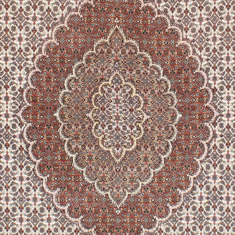 Tappeto Persero - Tabriz - Reale - 210 x 150 cm - marrone chiaro