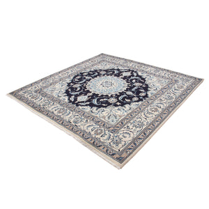 Tappeto Persero - Nain quadrato  - 196 x 194 cm - blu scuro