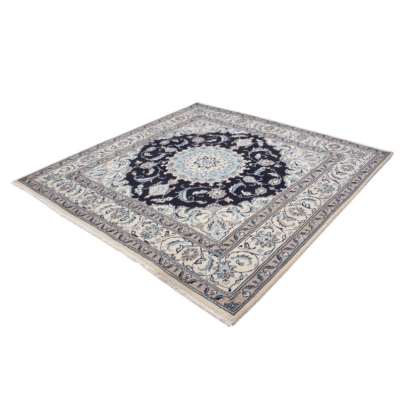 Tappeto Persero - Nain quadrato  - 196 x 194 cm - blu scuro