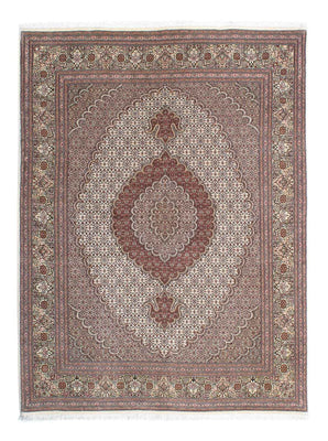 Tappeto Persero - Tabriz - Reale - 205 x 153 cm - marrone chiaro