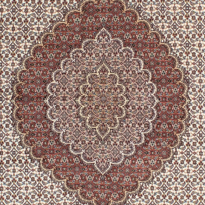 Tappeto Persero - Tabriz - Reale - 205 x 153 cm - marrone chiaro