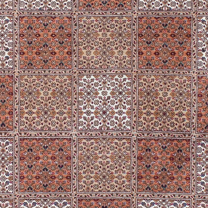 Tappeto Persero - Tabriz quadrato  - 153 x 150 cm - rosso scuro