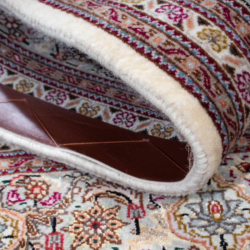 Tappeto Persero - Tabriz quadrato  - 153 x 150 cm - rosso scuro