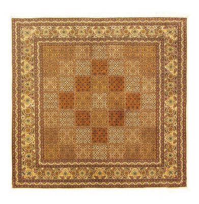Tappeto Persero - Tabriz - Reale quadrato  - 153 x 150 cm - multicolore