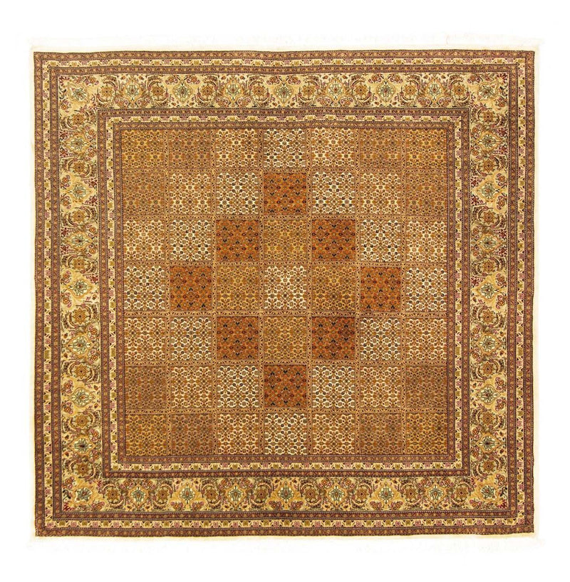 Tappeto Persero - Tabriz - Reale quadrato  - 153 x 150 cm - multicolore