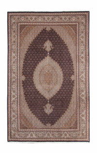 Tappeto Persero - Tabriz - 310 x 200 cm - blu scuro