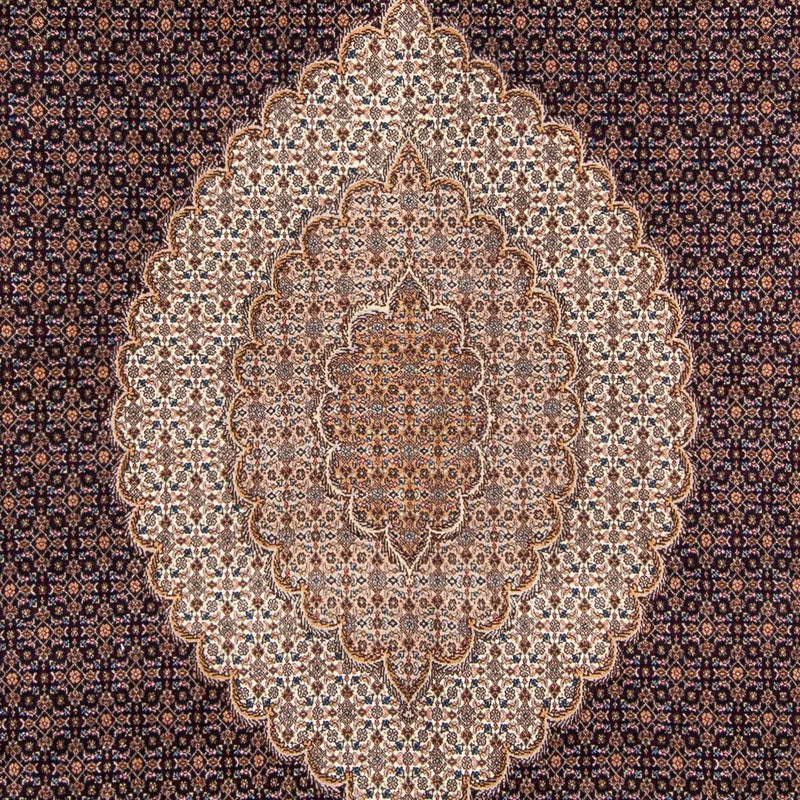 Tappeto Persero - Tabriz - 310 x 200 cm - blu scuro