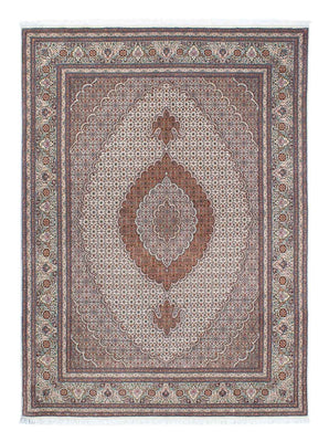 Tappeto Persero - Tabriz - 212 x 153 cm - marrone chiaro