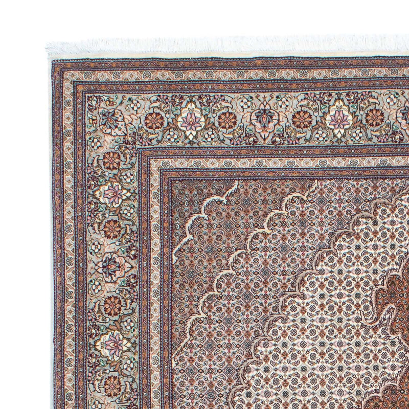 Tappeto Persero - Tabriz - 212 x 153 cm - marrone chiaro