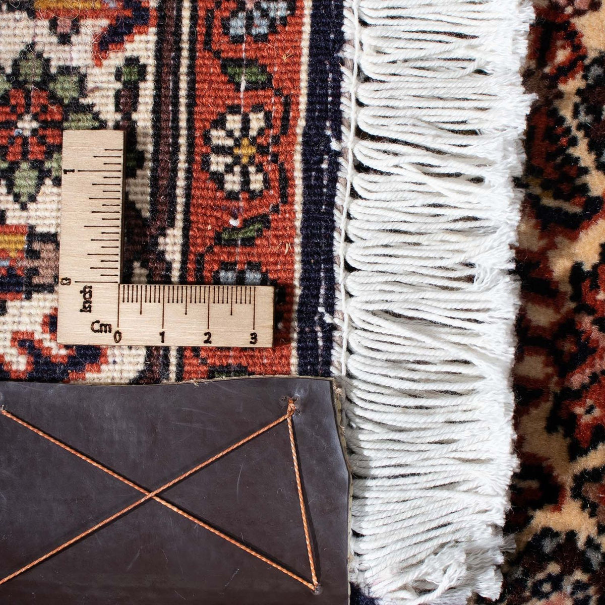 Tappeto corsia Tappeto Persero - Bidjar - 291 x 70 cm - blu scuro