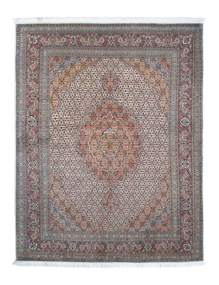 Tappeto Persero - Tabriz - 195 x 151 cm - marrone chiaro