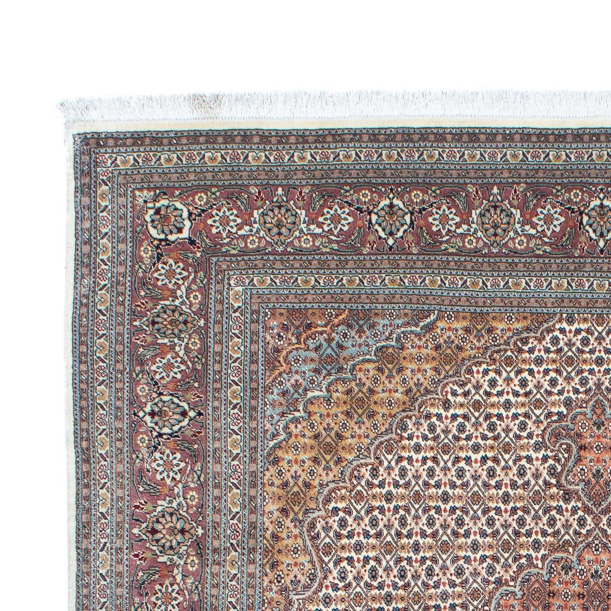 Tappeto Persero - Tabriz - 195 x 151 cm - marrone chiaro